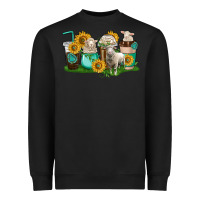 Black Sheep coffee cups Heavyweight Sweatshirt - texasbilliewilder