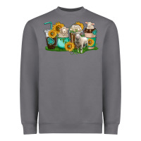 Storm Sheep coffee cups Heavyweight Sweatshirt - texasbilliewilder