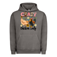 Pigment Tornado crazy chicken lady Urban Hoodie - Artiststas