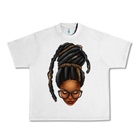 Lunar Rock afro woman faux jumbo locs Urban Heavy Tee - texasbilliewilder