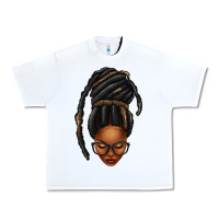 White afro woman faux jumbo locs Urban Heavy Tee - texasbilliewilder
