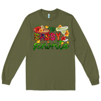 Army Green sassy senorita Long Sleeve Tee - HRA Design Shop