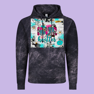 Hair Hustler Vintage Hoodie Designed By Ranaportraitstore