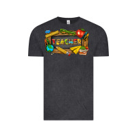 Vintage Black teacher Vintage Tee - texasbilliewilder