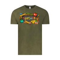 Vintage Olive teacher Vintage Tee - texasbilliewilder