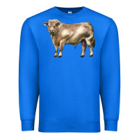 True Royal charolais bull Premium Sweatshirt - LillyAllenDesigns