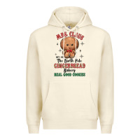 Sandshell mrs claus the north pole gingerbread bakery real g Premium Hoodie - MaliasSmallBusiness