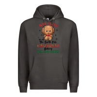 Smoke mrs claus the north pole gingerbread bakery real g Premium Hoodie - MaliasSmallBusiness