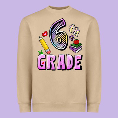 Heavyweight Sweatshirt Sixth Grade