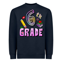 Navy Sixth Grade Heavyweight Sweatshirt - RanaPortraitStore