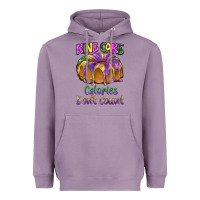 Lavender mardi gras king cage calories don't count Heavyweight Hoodie - BarkalooDesign