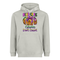 Moon Dust mardi gras king cage calories don't count Heavyweight Hoodie - BarkalooDesign