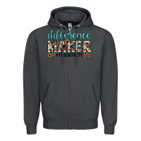 Smoke difference maker Zipper Hoodie - JahusDesignShop
