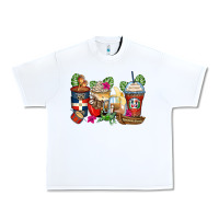 White dominican republic coffee cups Urban Heavy Tee - Zillion Design Studio