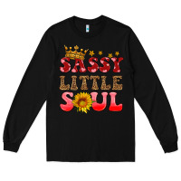 Black sassy little soul Long Sleeve Tee - HRA Design Shop