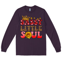 Plum sassy little soul Long Sleeve Tee - HRA Design Shop