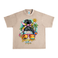 French Oak summer vibes messy bun Urban Heavy Tee - BarkalooDesign