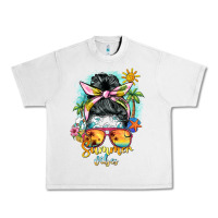 Lunar Rock summer vibes messy bun Urban Heavy Tee - BarkalooDesign