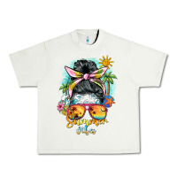 Pistachio summer vibes messy bun Urban Heavy Tee - BarkalooDesign