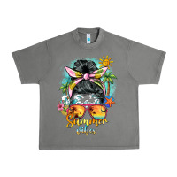 Tornado summer vibes messy bun Urban Heavy Tee - BarkalooDesign