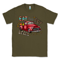Army Green eat fresh buy local Classic Tee - CowhideDigitalArt
