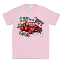 Bubblegum Pink eat fresh buy local Classic Tee - CowhideDigitalArt