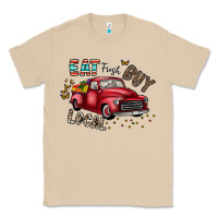 Mushroom eat fresh buy local Classic Tee - CowhideDigitalArt