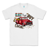 White eat fresh buy local Classic Tee - CowhideDigitalArt