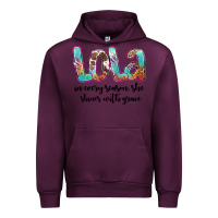 Mauve Wine lola Urban Hoodie - Artiststas