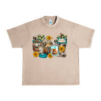 French Oak bull skull coffee cups Urban Heavy Tee - Zillion Design Studio