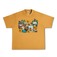 Peanut Butter bull skull coffee cups Urban Heavy Tee - Zillion Design Studio