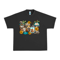 Pigment Black bull skull coffee cups Urban Heavy Tee - Zillion Design Studio