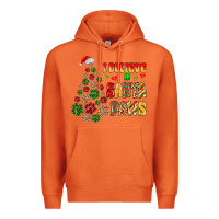 Carrot i believe in santa paws Premium Hoodie - MaliasSmallBusiness