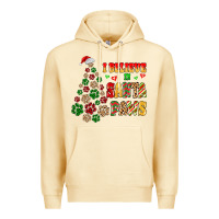 Pina Colada i believe in santa paws Premium Hoodie - MaliasSmallBusiness