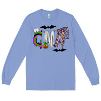 Colony Blue Halloween CNA Long Sleeve Tee - CowhideDigitalArt