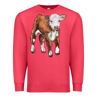 Cardinal hereford calf Premium Sweatshirt - LillyAllenDesigns