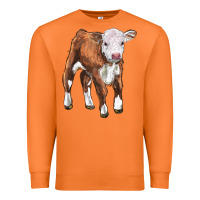 Carrot hereford calf Premium Sweatshirt - LillyAllenDesigns