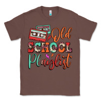 Chestnut old school playlist cassette Classic Tee - FaDigitalArtStudio