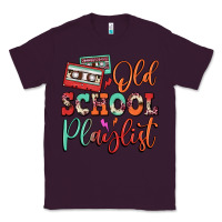 Plum old school playlist cassette Classic Tee - FaDigitalArtStudio