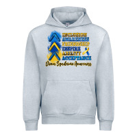 Heather Grey down syndrome awareness Urban Hoodie - Artiststas