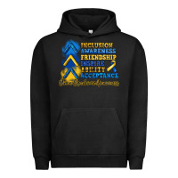 Pigment Black down syndrome awareness Urban Hoodie - Artiststas