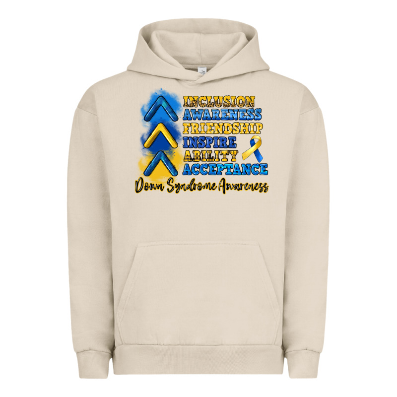 Down Syndrome Awareness Urban Hoodie by Artiststas | Teevron