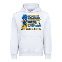 White down syndrome awareness Urban Hoodie - Artiststas