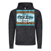 Vintage Black its freezing Vintage Hoodie - RanaPortraitStore