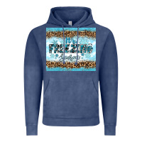 Its Freezing Vintage Hoodie | Teevron