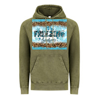 Vintage Olive its freezing Vintage Hoodie - RanaPortraitStore