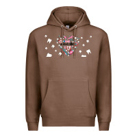 Chestnut dental life dentist elements Premium Hoodie - AdoDesignShop