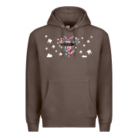 Coffee dental life dentist elements Premium Hoodie - AdoDesignShop
