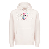 Pale Pink dental life dentist elements Premium Hoodie - AdoDesignShop