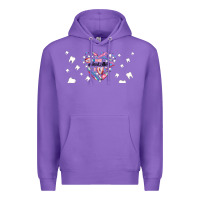 Purple dental life dentist elements Premium Hoodie - AdoDesignShop